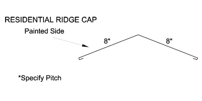 residential ridge cap sketch